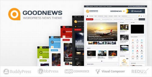 Nulled Goodnews v5.8.5.2 - Responsive WordPress News Magazine  