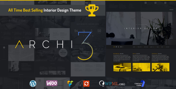 Archi v3.1.3 - Interior Design WordPress Theme