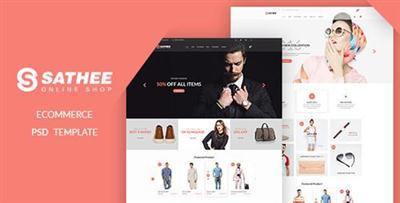 Sathee - eCommerce PSD Template 16922144