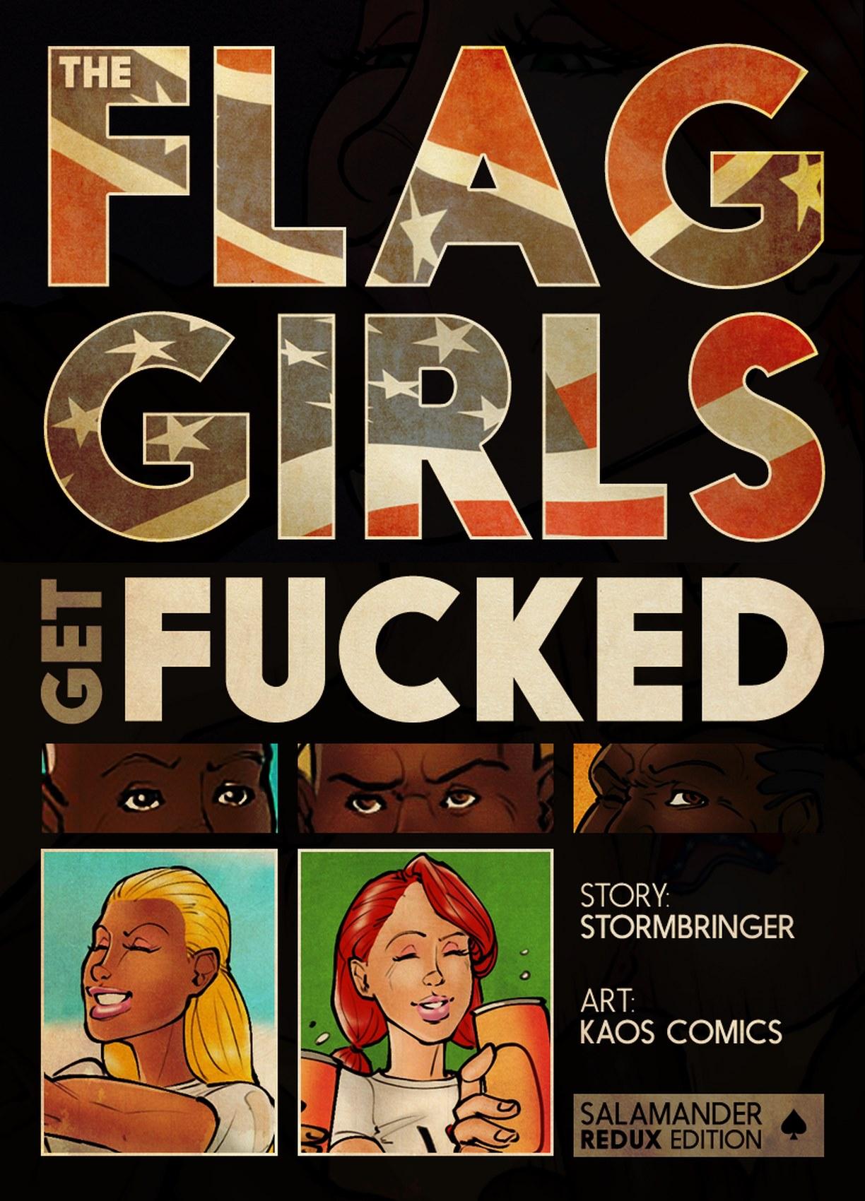 Kaos Comics – Flag Girls Get Fucked Proper Pages