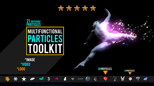 Multifunction Particles Toolkit - Project for After Effects (Videohive)
