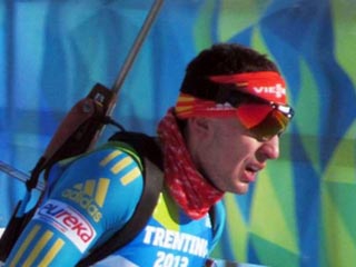 Руслан Ткаленко победил в спринте на чемпионате Украины по биатлону