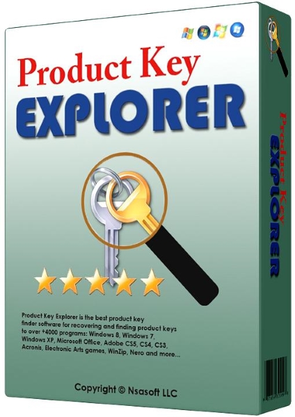 Nsasoft Product Key Explorer 3.9.7.0