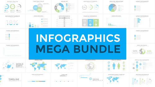 Infographics Mega Bundle - Project for After Effects (Videohive)