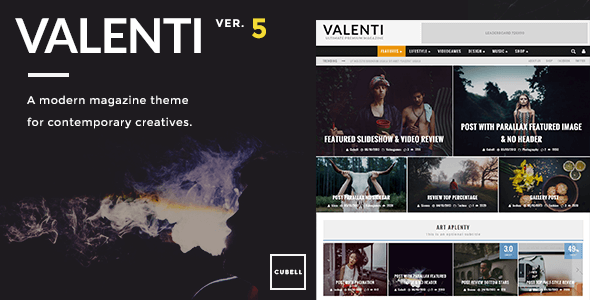 Nulled ThemeForest - Valenti v5.5.0 - WordPress HD Review Magazine News Theme